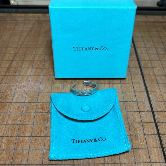 Tiffany & Co. 1837 Hoop Earring 925 Sterling Silver Single Replacement EVC 2003 - Picture 4 of 17